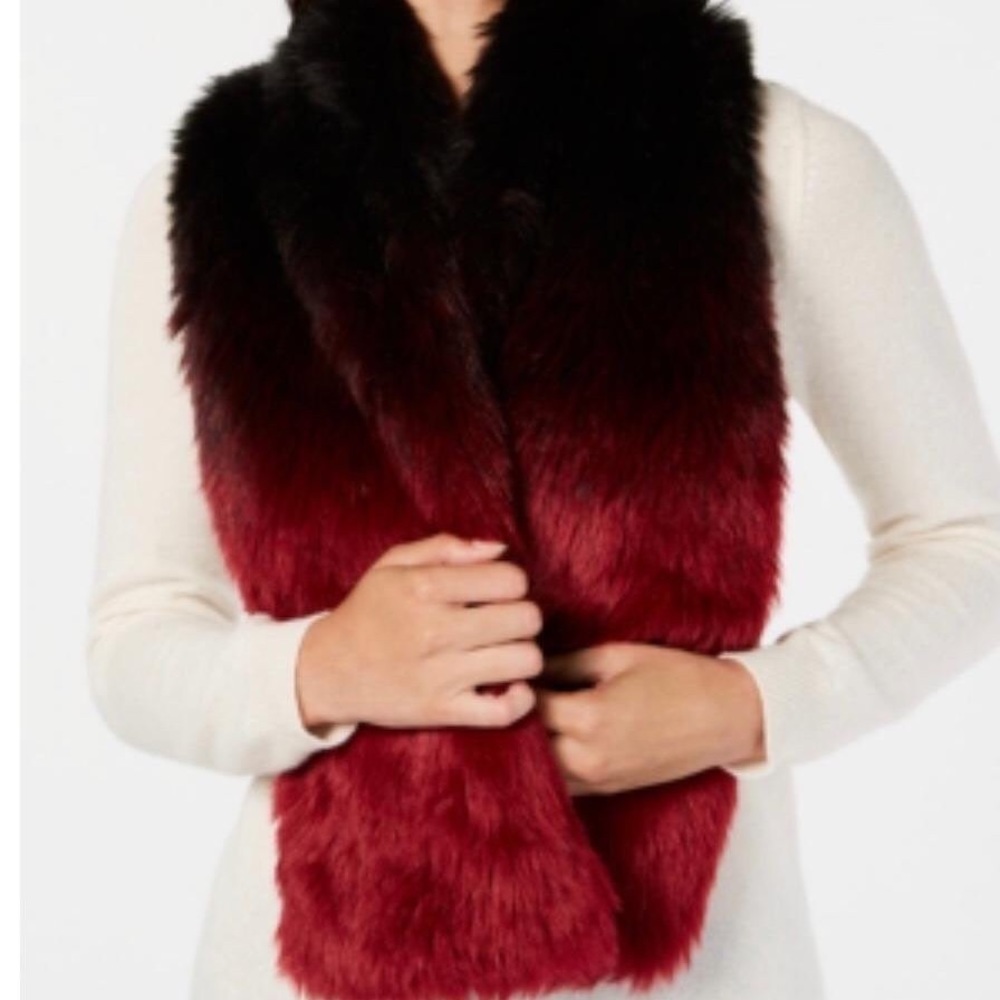 Ombré Inc faux fur scarf - Picture 1 of 5